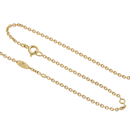 Dior Rose Celeste Moon and Sun Diamond Necklace K18 Yellow Gold Ladies [Used]