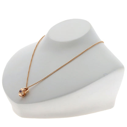 BVLGARI Roman Sorbet Pink Tourmaline Amethyst Necklace K18 Pink Gold Ladies [Used]