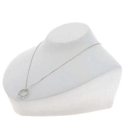 CARTIER Entrelaces Diamond Necklace K18 White Gold Ladies [Used]