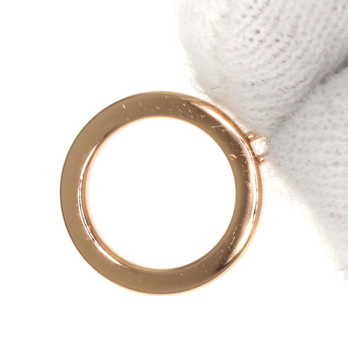 HERMES Chaine d'Ancre Contour Diamond SH Bracelet K18 Pink Gold Ladies [Used]