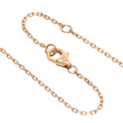 CARTIER Trinity Heart Diamond Necklace K18 Yellow Gold K18 White GoldLadies [Used]