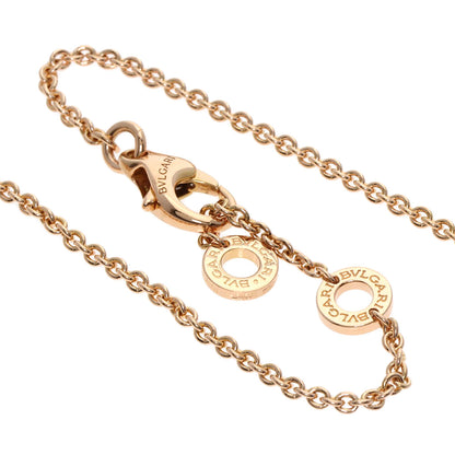 BVLGARI Roman Sorbet Sapphire Green Garnet Necklace K18 Pink Gold Ladies [Used]