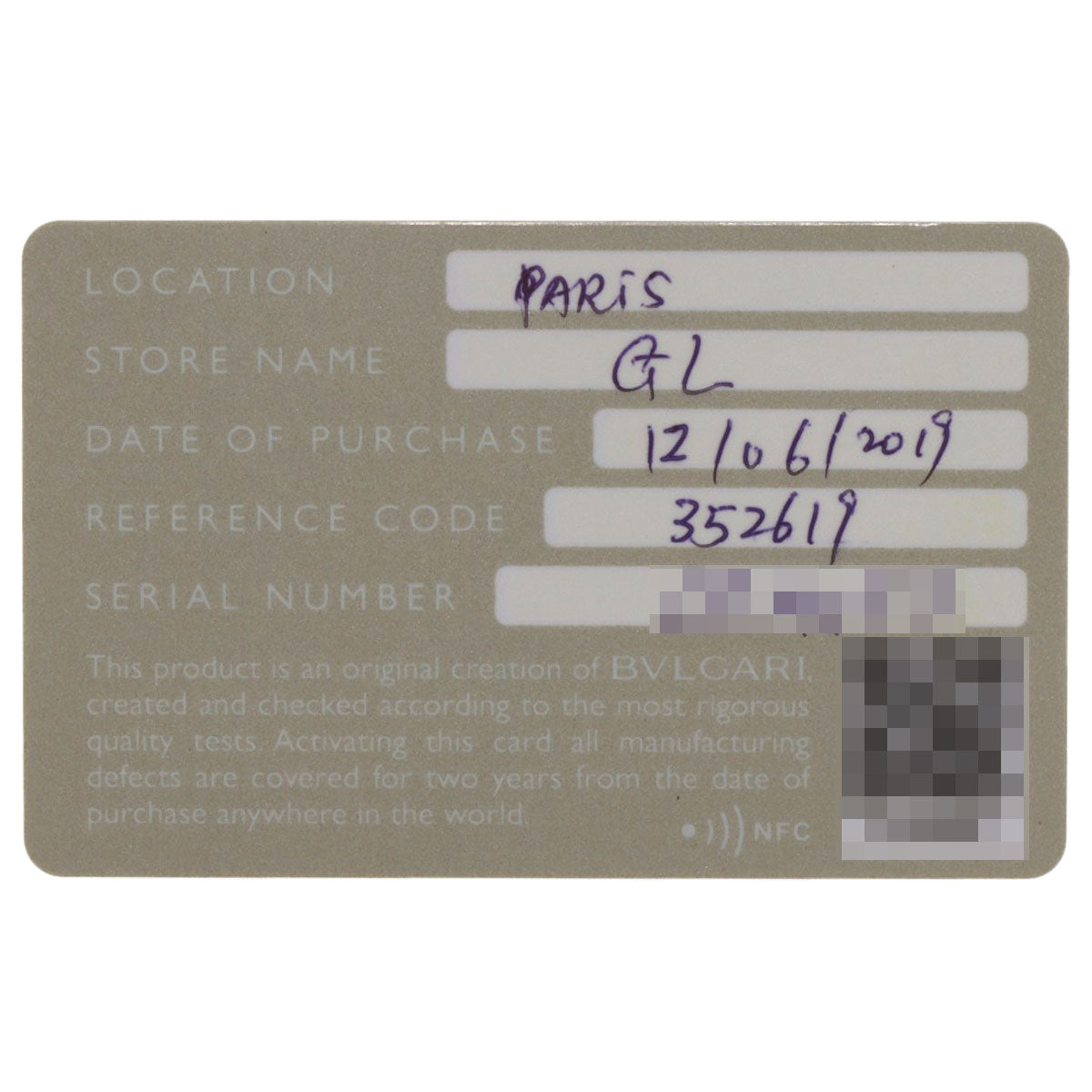 BVLGARI Roman Sorbet Sapphire Green Garnet Necklace K18 Pink Gold Ladies [Used]