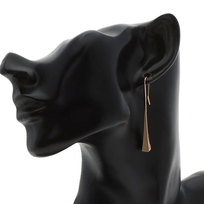 HERMES Clou de Forges earring K18 Pink Gold Ladies [Used]