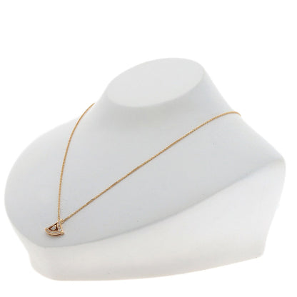 BVLGARI Diva Dream Diamond Necklace K18 Pink Gold Ladies [Used]