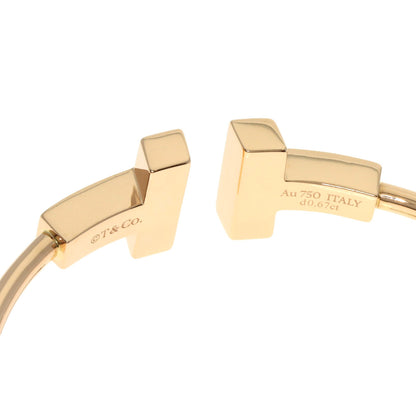 TIFFANY&Co. TWire Wide Large Bracelet K18 Pink Gold Ladies [Used]