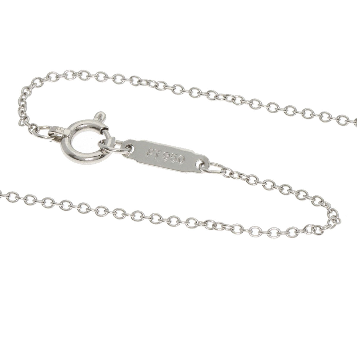 TIFFANY&Co. Aria Diamond Necklace Platinum PT950 Ladies [Used]