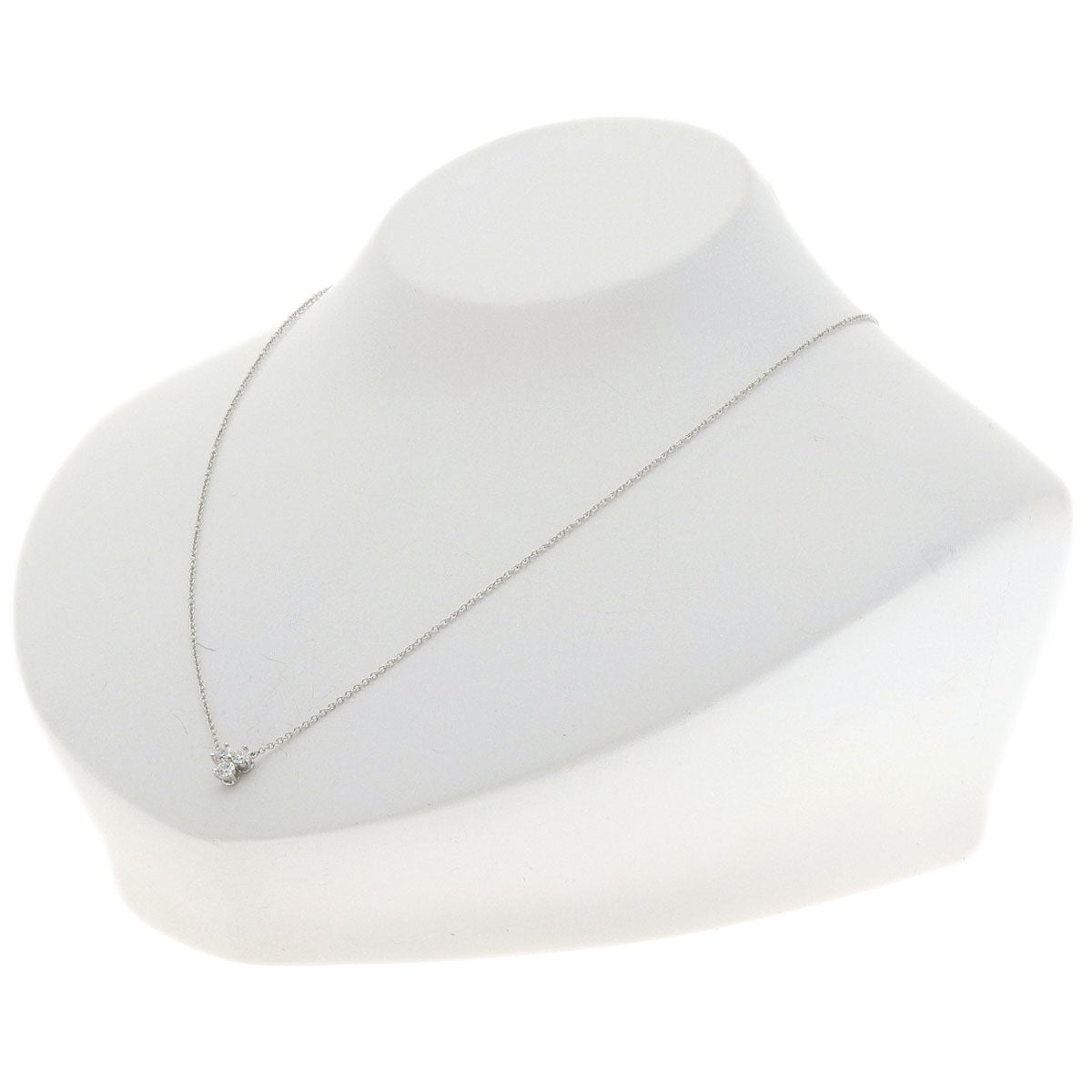 TIFFANY&Co. Aria Diamond Necklace Platinum PT950 Ladies [Used]