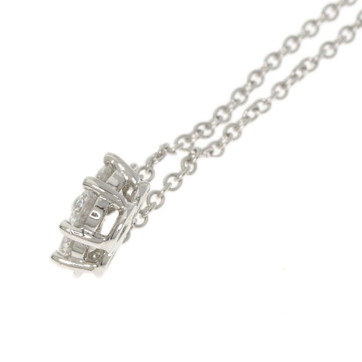 TIFFANY&Co. Aria Diamond Necklace Platinum PT950 Ladies [Used]