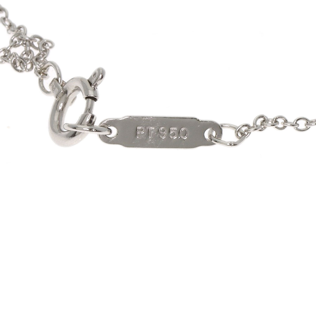 TIFFANY&Co. Aria Diamond Necklace Platinum PT950 Ladies [Used]