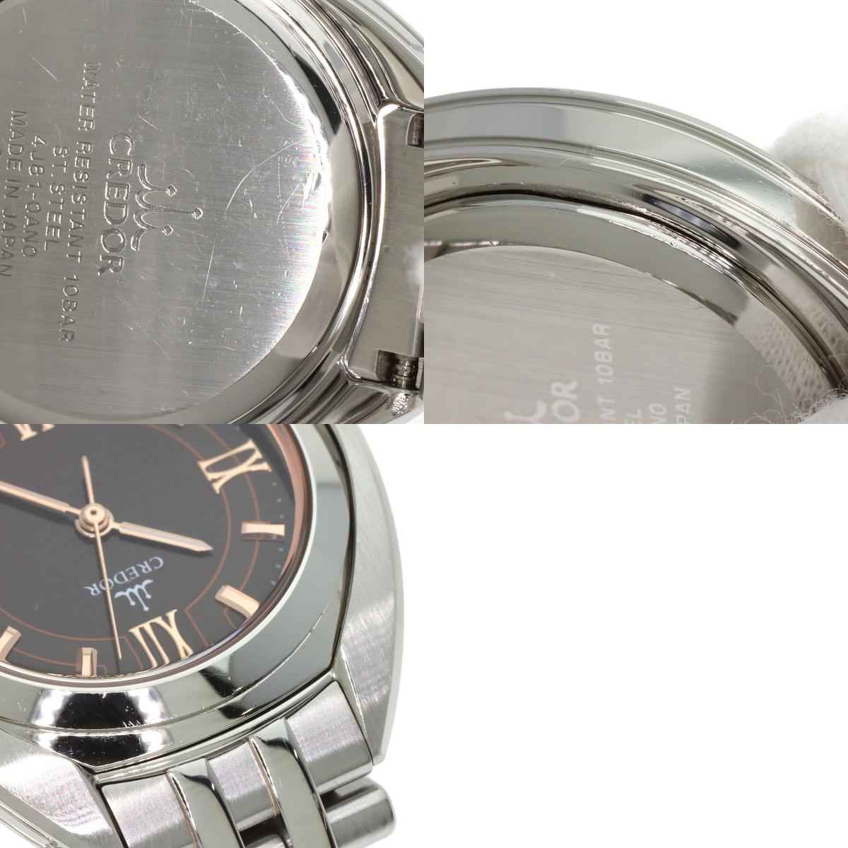 SEIKO CREDOR Watches GSAS053 4J81-0AN0 Stainless Steel/Stainless Steel Ladies