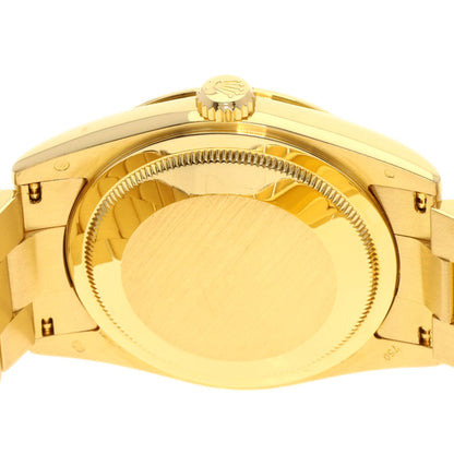 ROLEX Day Date 10P Diamond Watches 118238A K18 Yellow Gold/18K Yellow Gold mens