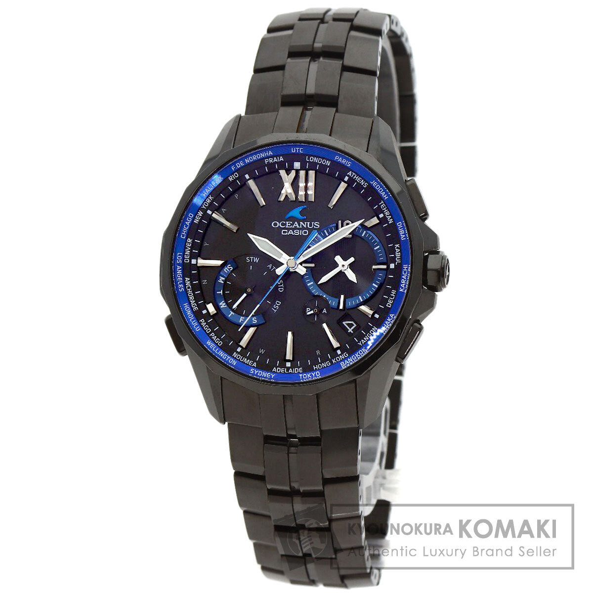 CASIO Oceanus Manta Watches OCW-S3400B-1AJF Titanium/Titanium mens