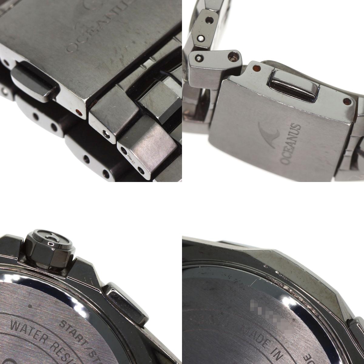 CASIO Oceanus Manta Watches OCW-S3400B-1AJF Titanium/Titanium mens