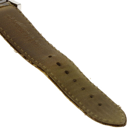 FENDI Gyro Zucca pattern Watches Stainless Steel/Coating canvasxLeather Ladies