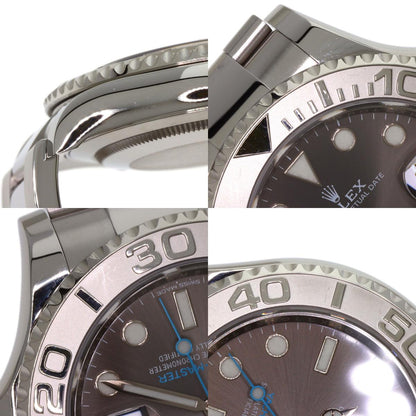ROLEX Yacht Master Dark Rhodium Watches 116622 Stainless Steel/Stainless Steel mens