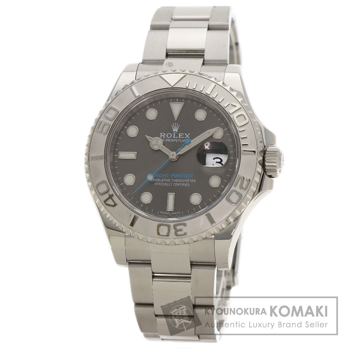 ROLEX Yacht Master Dark Rhodium Watches 116622 Stainless Steel/Stainless Steel mens