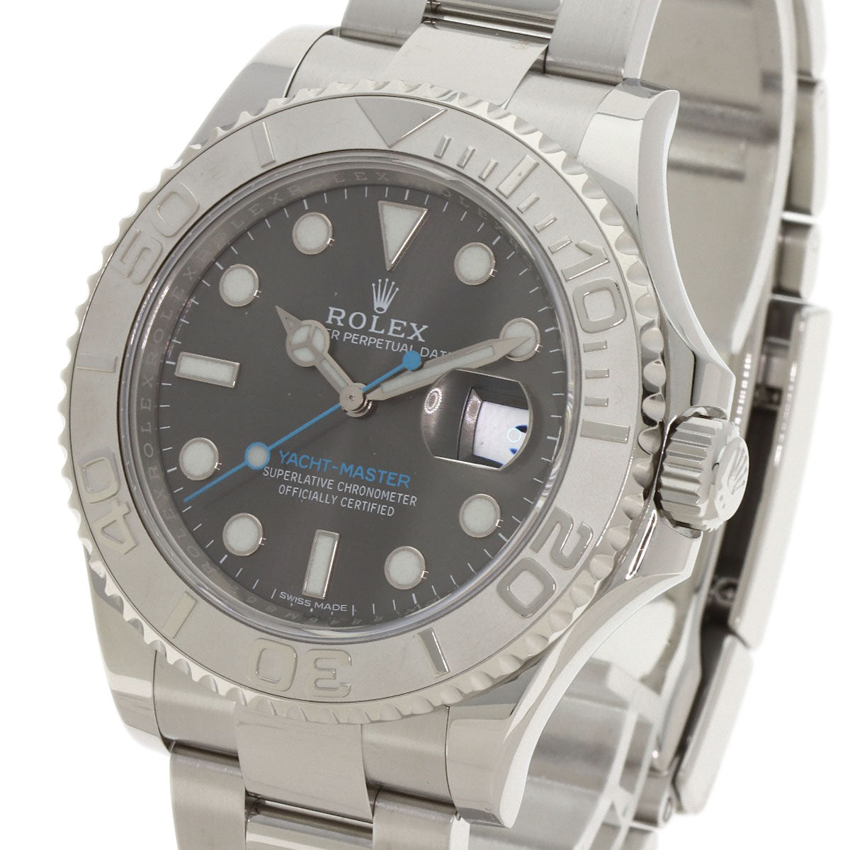 ROLEX Yacht Master Dark Rhodium Watches 116622 Stainless Steel/Stainless Steel mens