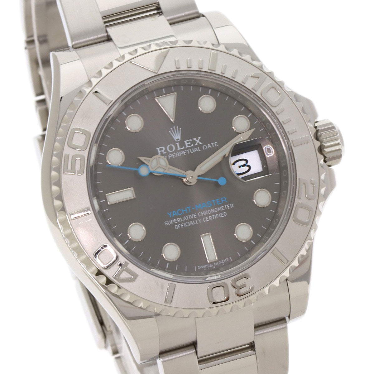 ROLEX Yacht Master Dark Rhodium Watches 116622 Stainless Steel/Stainless Steel mens