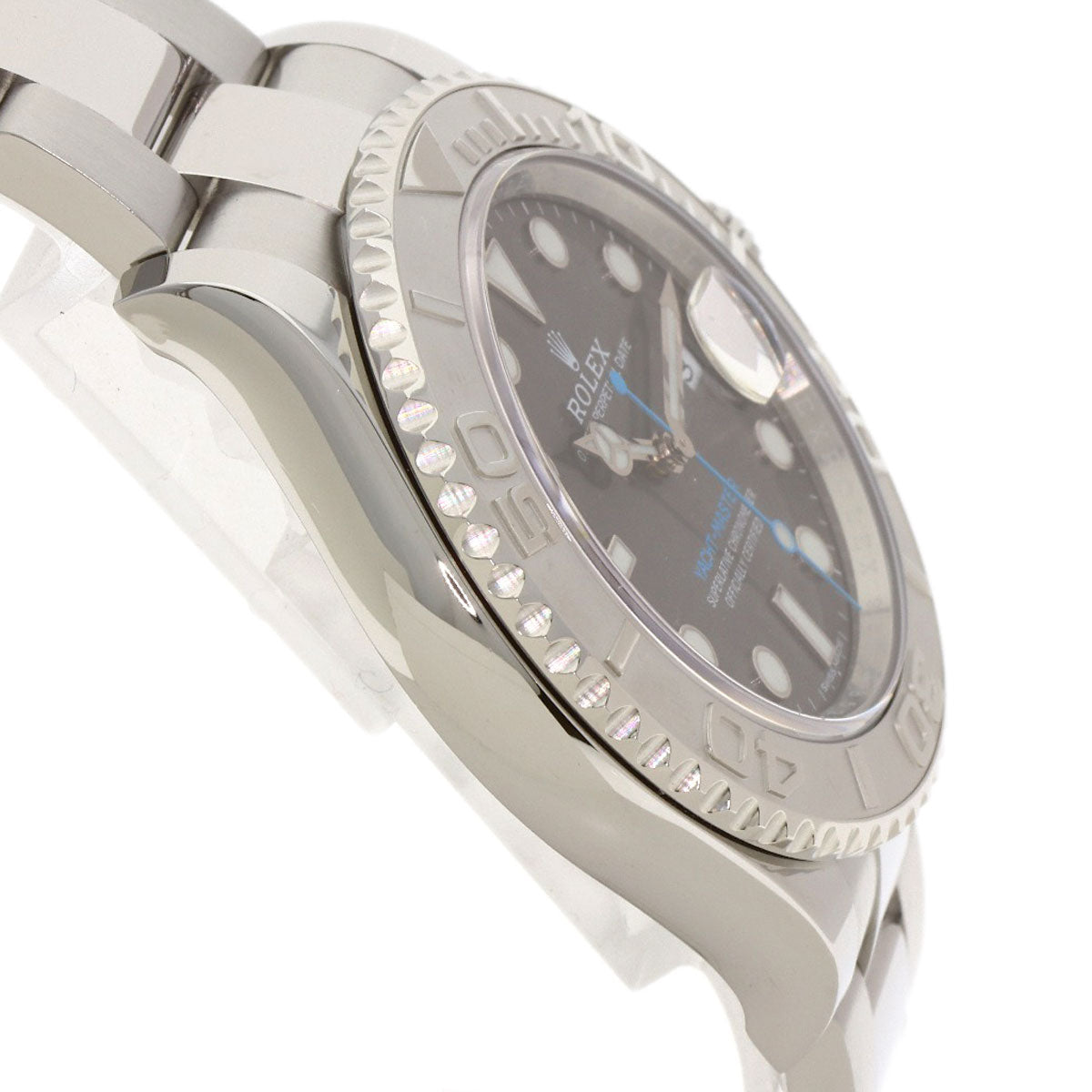 ROLEX Yacht Master Dark Rhodium Watches 116622 Stainless Steel/Stainless Steel mens