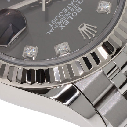 ROLEX Datejust 10P Diamond Dark Grey Watches 279174G Stainless Steel/Stainless Steel Ladies