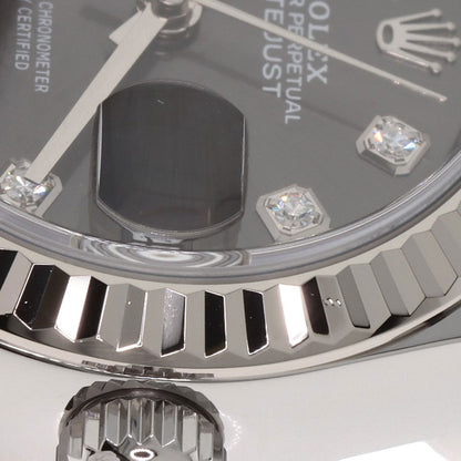 ROLEX Datejust 10P Diamond Dark Grey Watches 279174G Stainless Steel/Stainless Steel Ladies