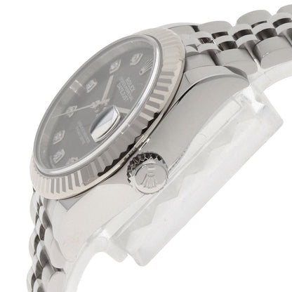 ROLEX Datejust 10P Diamond Dark Grey Watches 279174G Stainless Steel/Stainless Steel Ladies