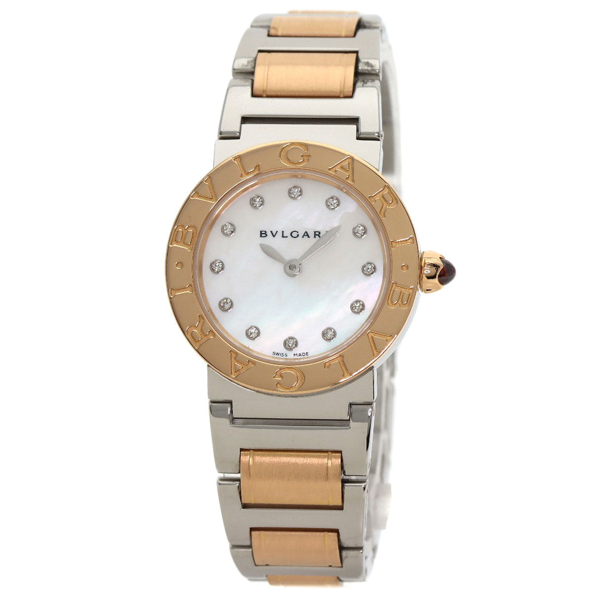 BVLGARI BVLGARI BVLGARI Watches BBLP26SG Stainless Steel/SSxK18PG Ladies