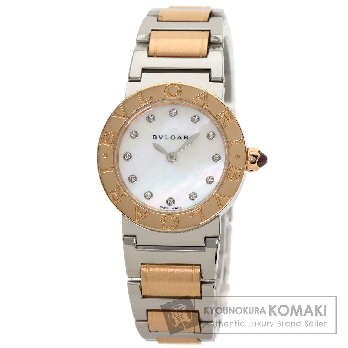 BVLGARI BVLGARI BVLGARI Watches BBLP26SG Stainless Steel/SSxK18PG Ladies