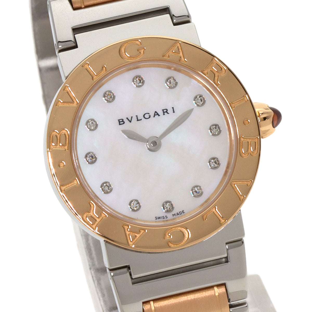 BVLGARI BVLGARI BVLGARI Watches BBLP26SG Stainless Steel/SSxK18PG Ladies