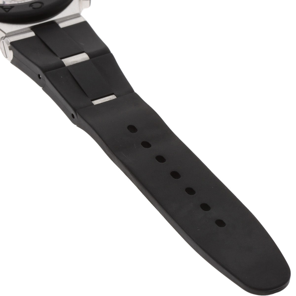 BVLGARI Diagono Chronograph Watches DG42SVCH Stainless Steel/Rubber mens