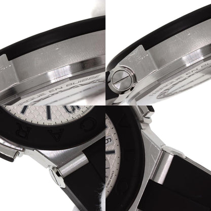 BVLGARI Diagono Chronograph Watches DG42SVCH Stainless Steel/Rubber mens