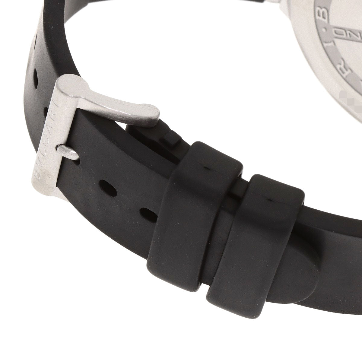 BVLGARI Diagono Chronograph Watches DG42SVCH Stainless Steel/Rubber mens