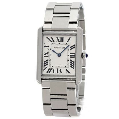 CARTIER Tank solo LM Watches W5200014 Stainless Steel/Stainless Steel mens