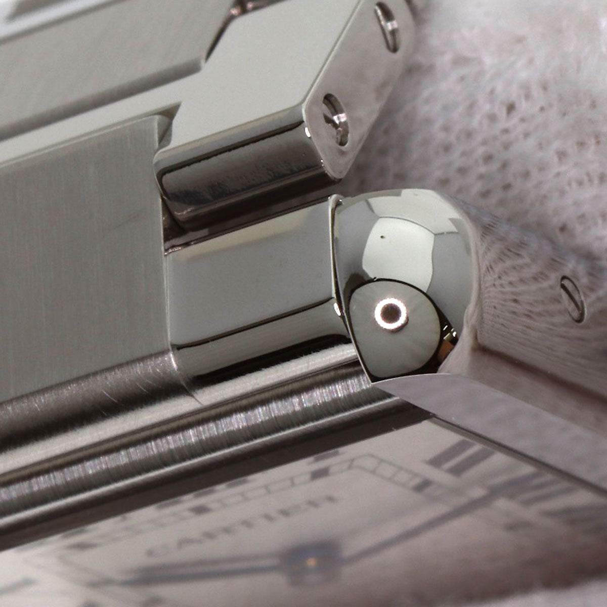 CARTIER Tank solo LM Watches W5200014 Stainless Steel/Stainless Steel mens