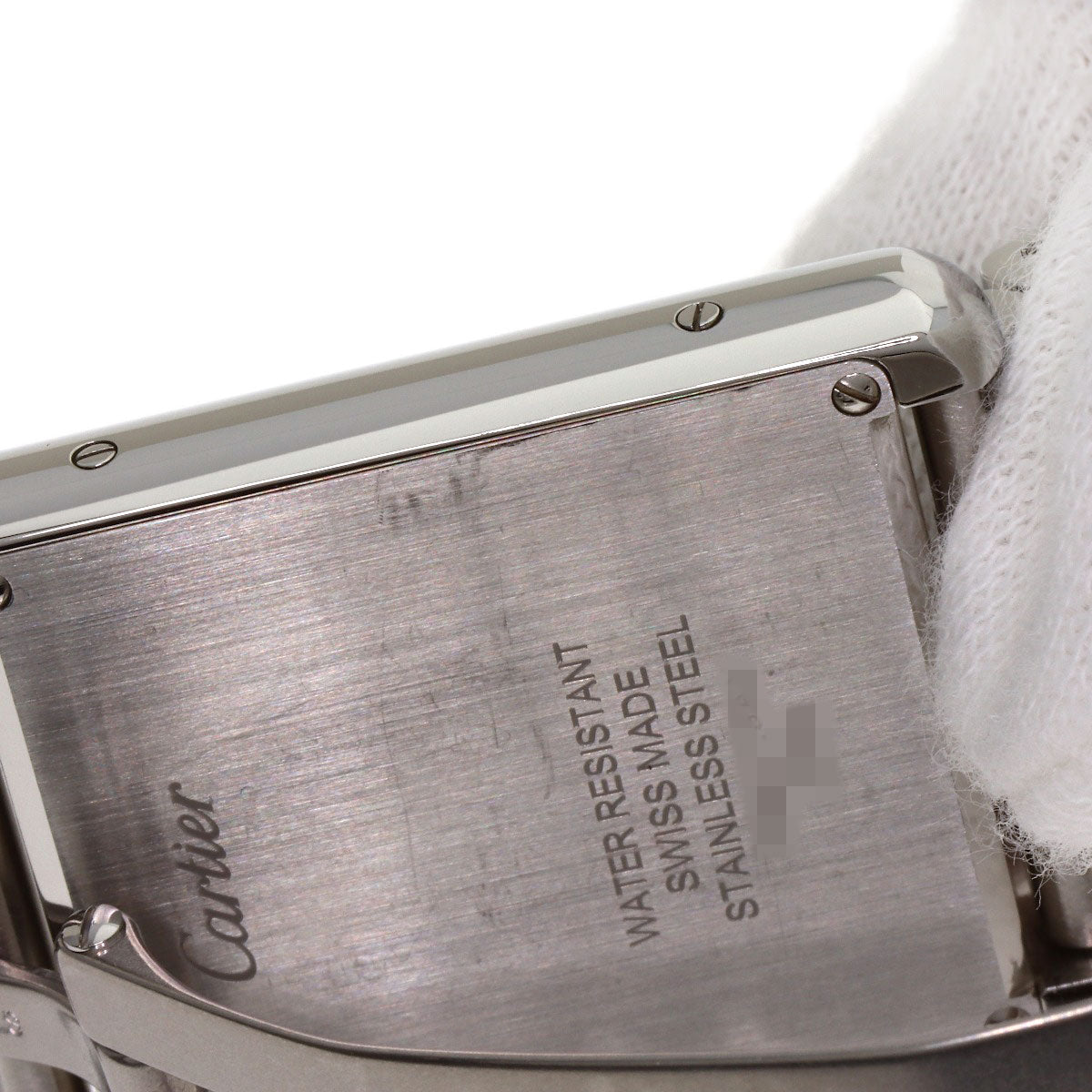 CARTIER Tank solo LM Watches W5200014 Stainless Steel/Stainless Steel mens