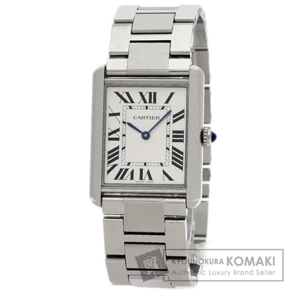 CARTIER Tank solo LM Watches W5200014 Stainless Steel/Stainless Steel mens