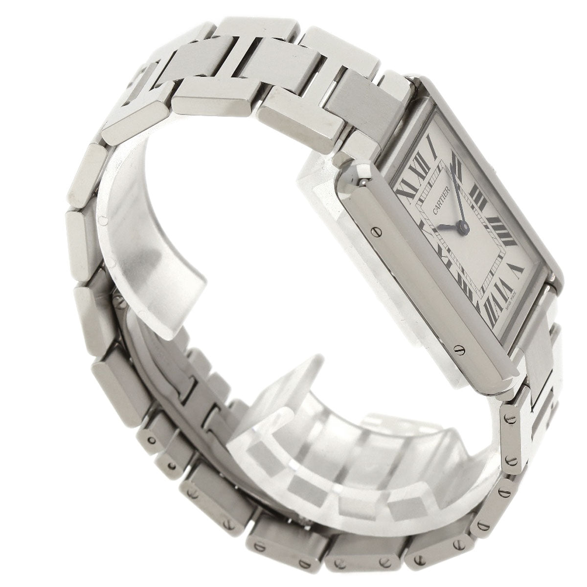 CARTIER Tank solo LM Watches W5200014 Stainless Steel/Stainless Steel mens