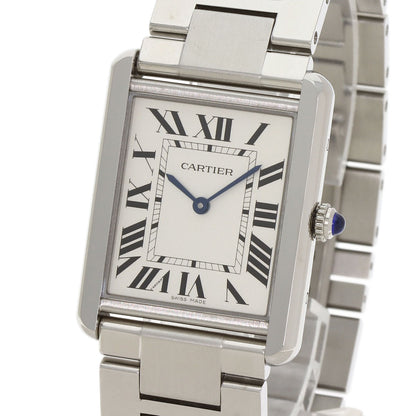 CARTIER Tank solo LM Watches W5200014 Stainless Steel/Stainless Steel mens