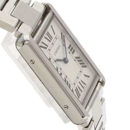 CARTIER Tank solo LM Watches W5200014 Stainless Steel/Stainless Steel mens