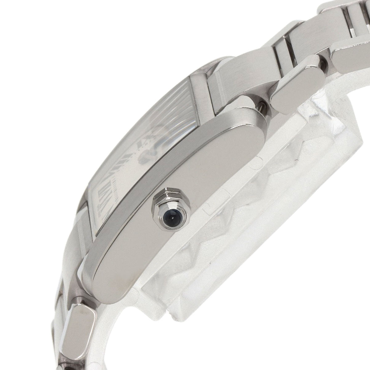 CARTIER Tank francaise SM Watches W51008Q3 Stainless Steel/Stainless Steel Ladies
