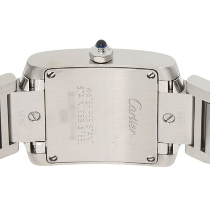 CARTIER Tank francaise SM Watches W51008Q3 Stainless Steel/Stainless Steel Ladies