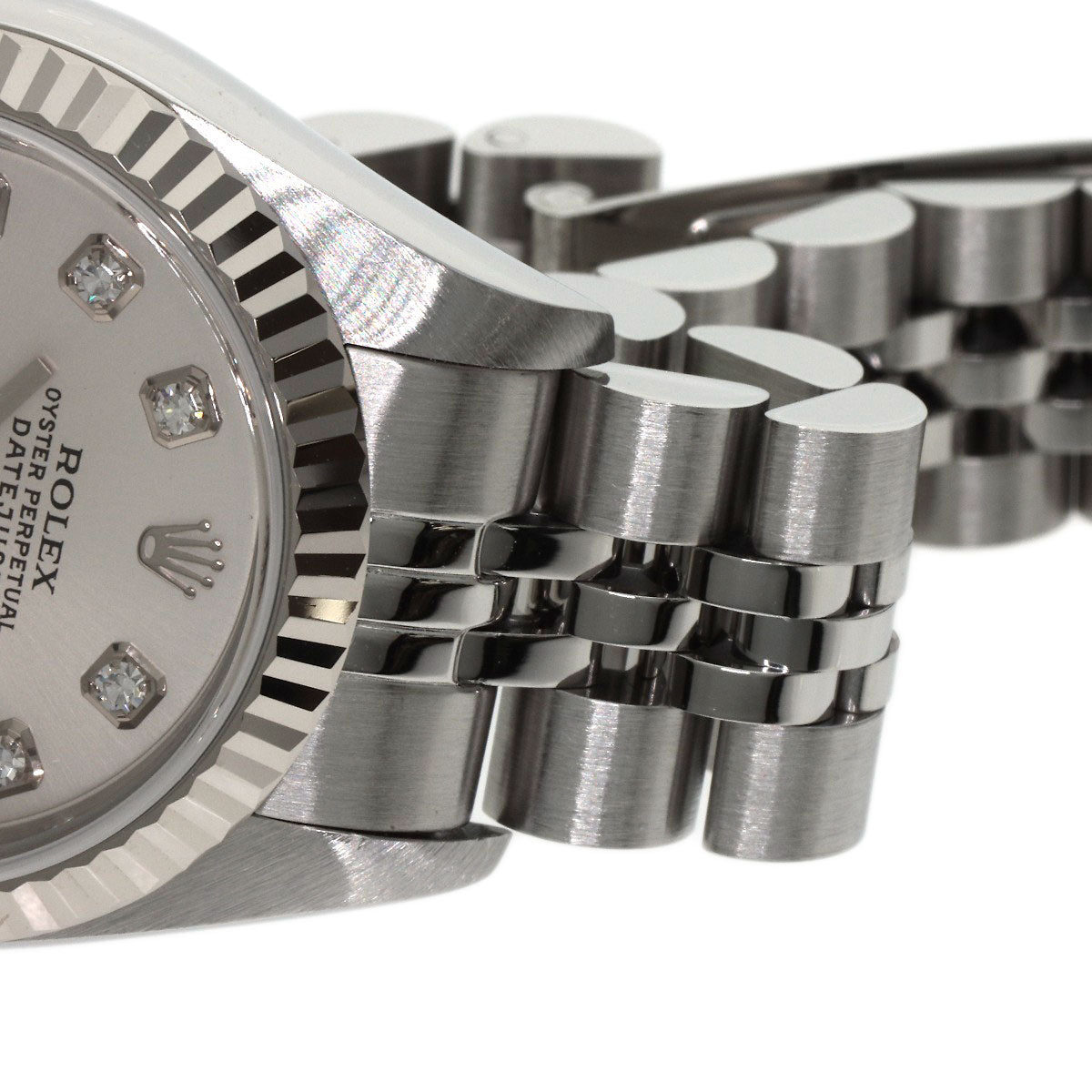 ROLEX DATEJUST 10P Diamond Watches 79174 Stainless Steel/Stainless Steel Ladies