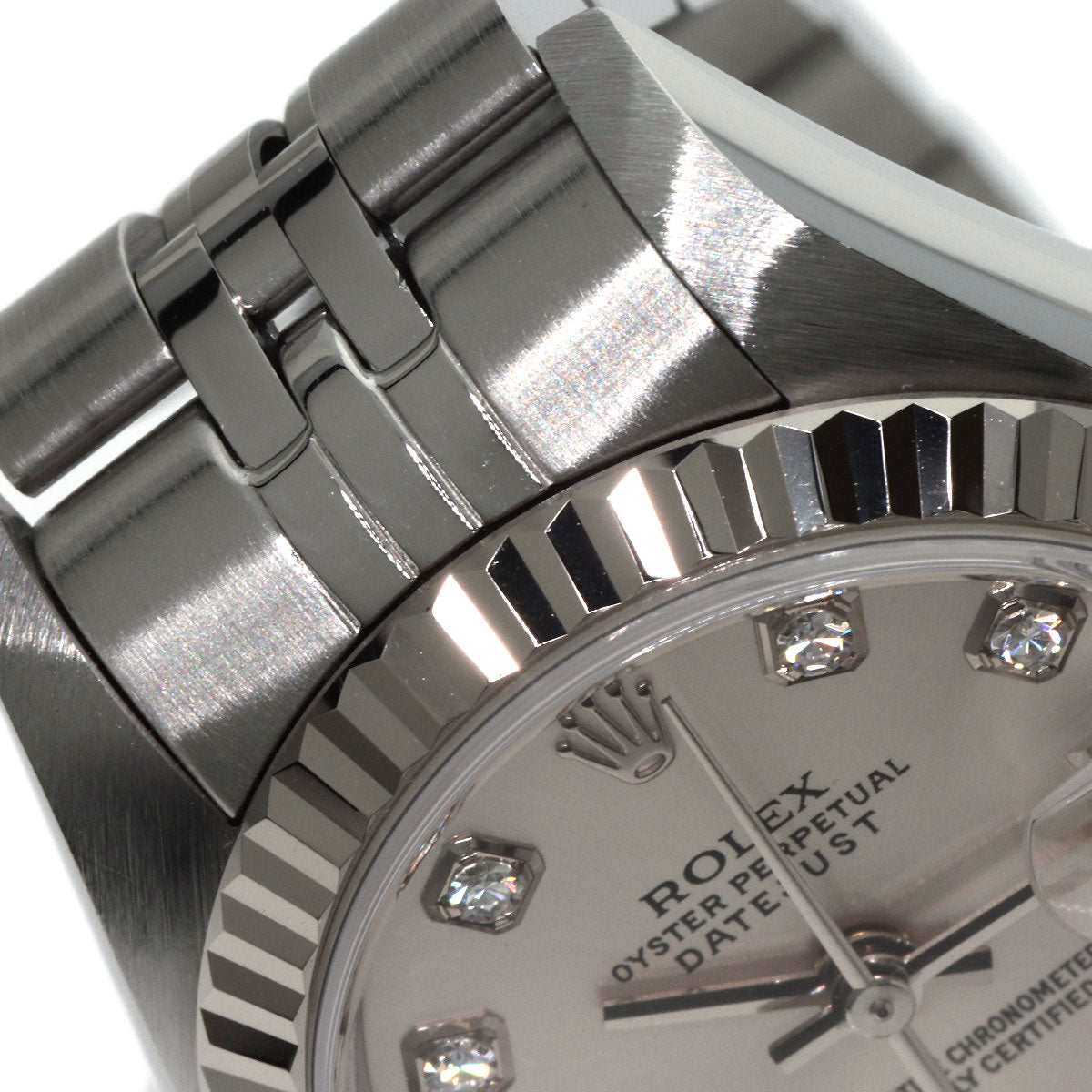ROLEX DATEJUST 10P Diamond Watches 79174 Stainless Steel/Stainless Steel Ladies