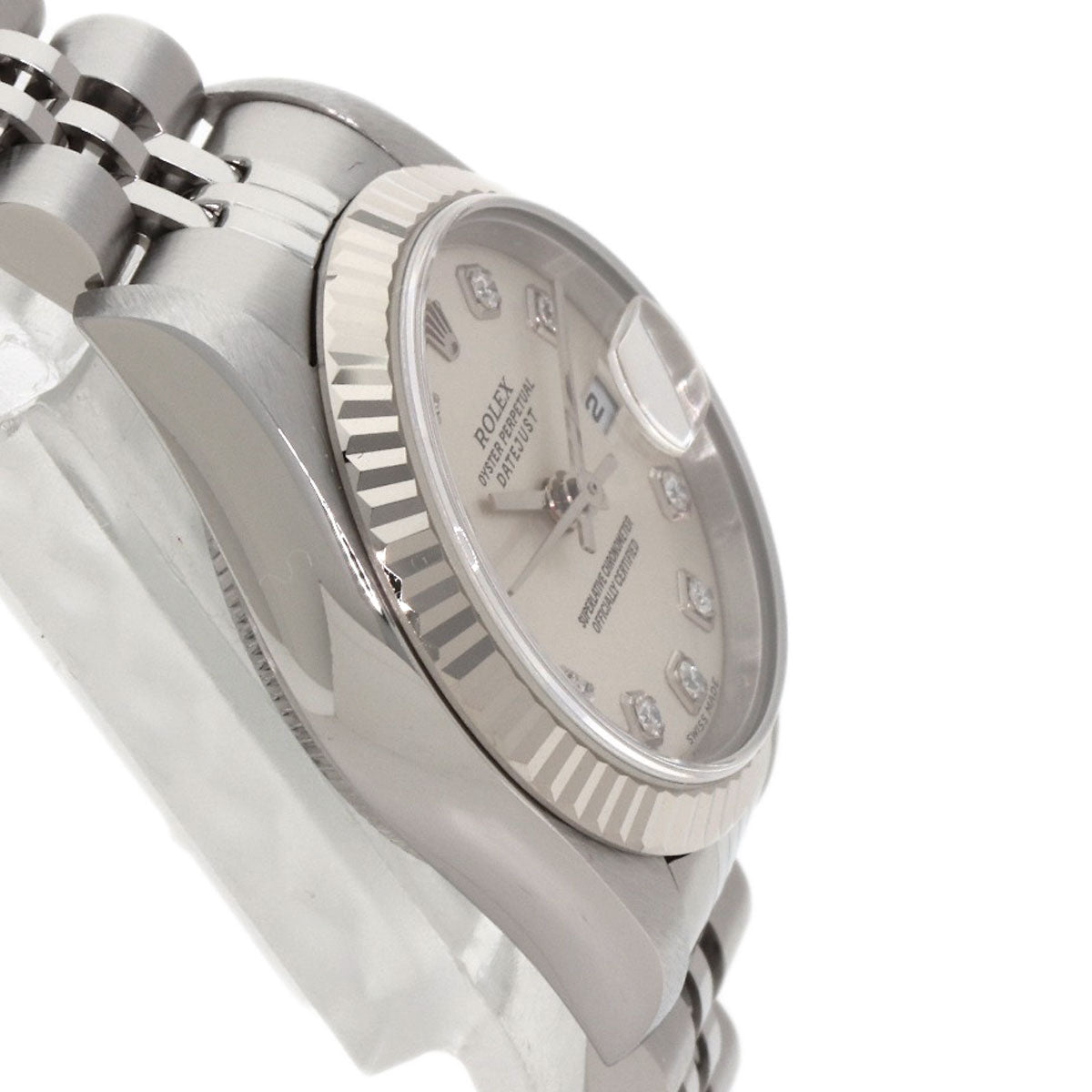 ROLEX DATEJUST 10P Diamond Watches 79174 Stainless Steel/Stainless Steel Ladies