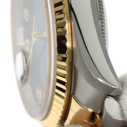 ROLEX Datejust 10P Diamond Blue Gradation Watches 16233G Stainless Steel/SSxK18YG mens