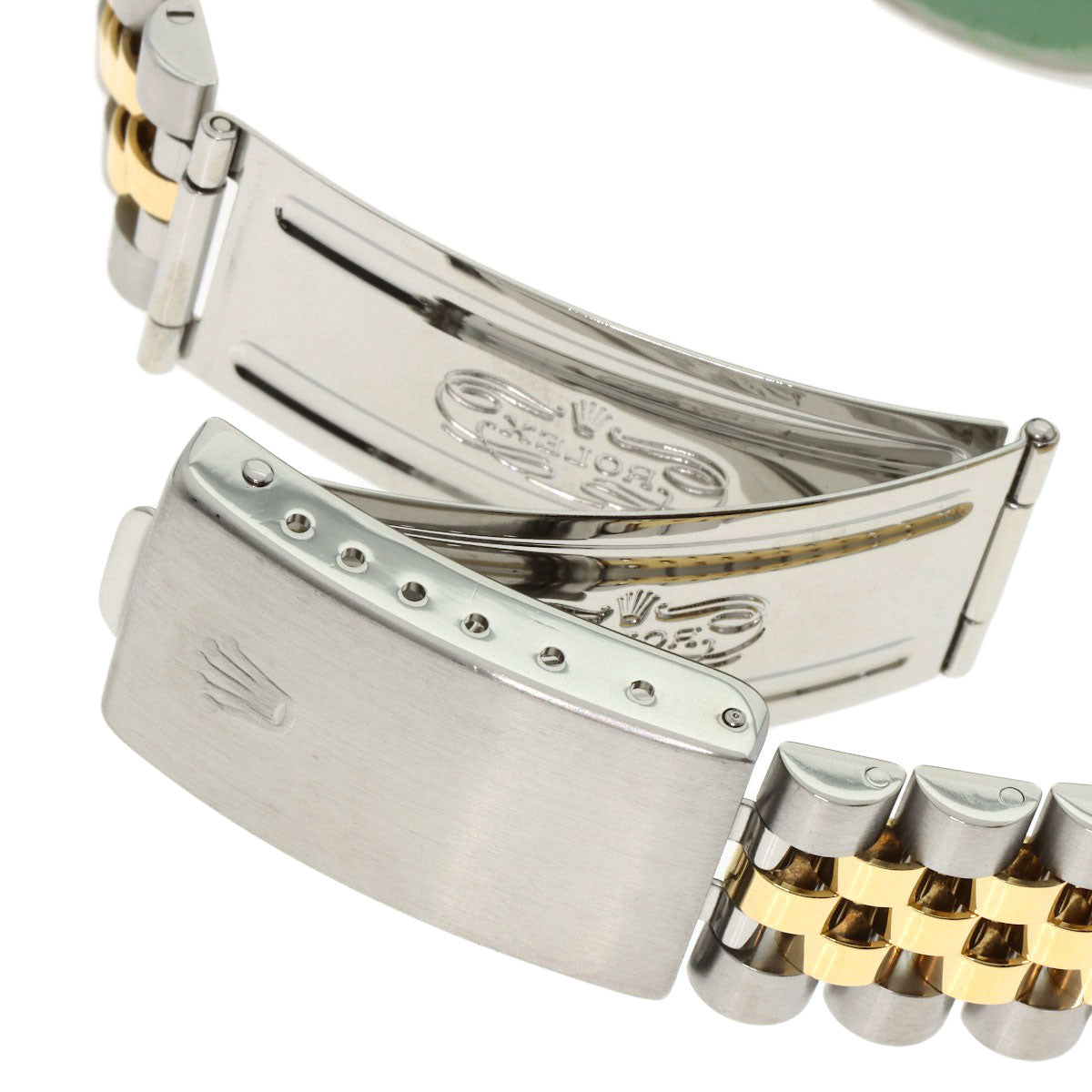 ROLEX Datejust 10P Diamond Blue Gradation Watches 16233G Stainless Steel/SSxK18YG mens