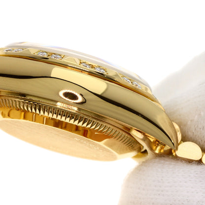 ROLEX Datejust 10P Bezel Diamond Watches 69258G K18 Yellow Gold/18K Yellow Gold Ladies