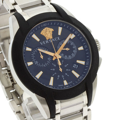 VERSACE Medusa Chronograph Watches VEM8 Stainless Steel/Stainless Steel mens