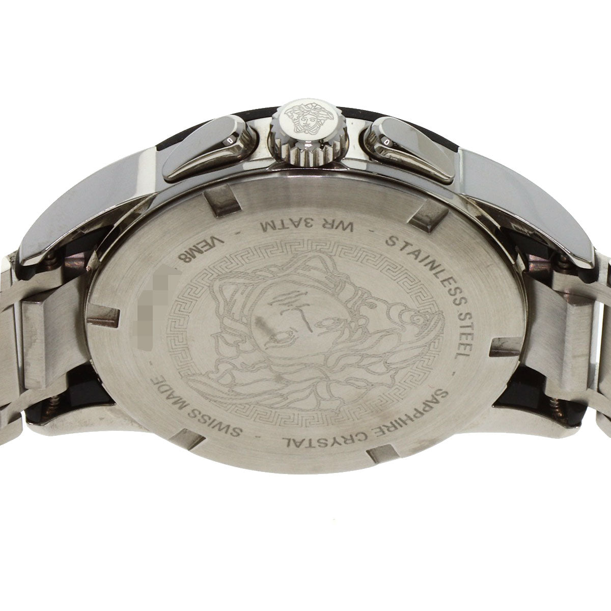 VERSACE Medusa Chronograph Watches VEM8 Stainless Steel/Stainless Steel mens